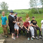 Участие школьников Лесной поляны в акции «Вода России»