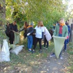 Субботник в рамках добровольческого экопроекта прошел в Ленинске-Кузнецком