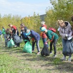 Беловчане вышли на генеральную уборку города